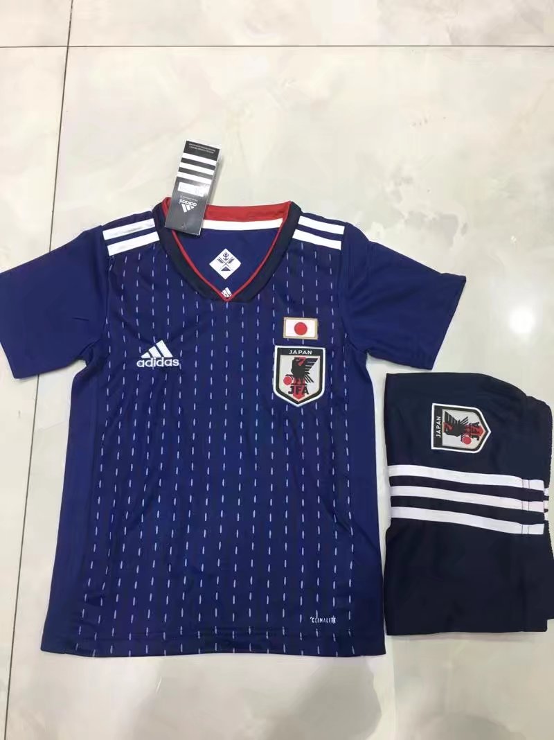 Kids-Japan 2018 World Cup Home Soccer Jersey
